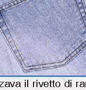 Perché i jeans sono cuciti con filo arancione?