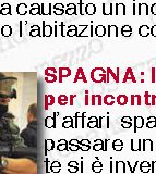 SPAGNA: Inscena falso rapimento per incontrare l'amante