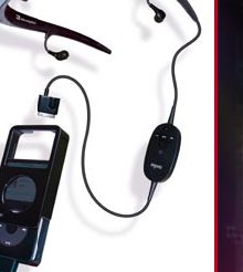 Vedere video sull'iPod Video come se fossero su un televisore a 30 pollici grazie a degli occhiali