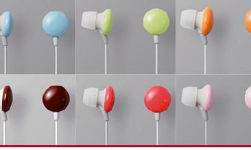 Gli auricolari a forma di M&M