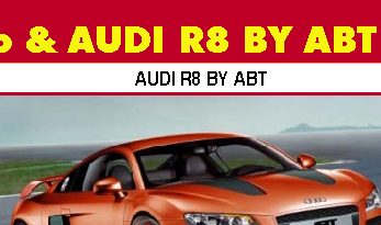 Porsche Cayenne Turbo & AUDI R8 BY ABT