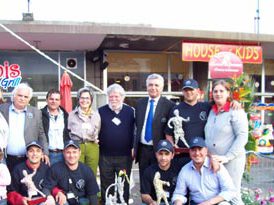 Palio dei Fiori di San Remo - Il team campano vincitore del 1° Trofeo di Sanremo