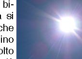 Perché i raggi del sole sembrano divergere?