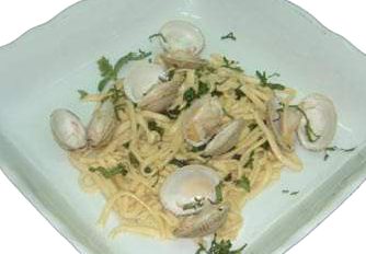 Scialatielli con tartufi di mare e basilico