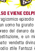 Giura il falso e viene colpito da un fulmine