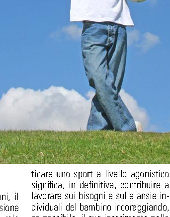 I Bambini e lo Sport