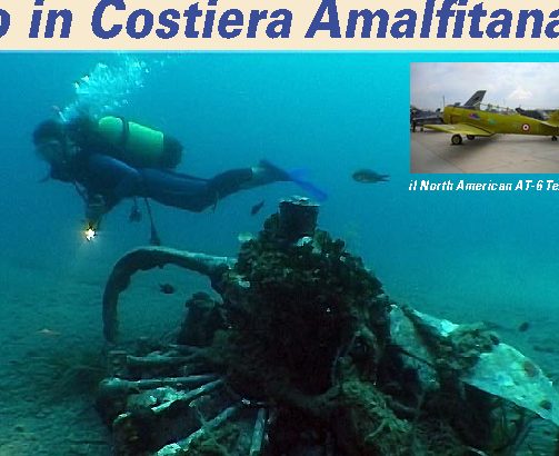 Un relitto d'aereo in Costiera Amalfitana - il North American AT-6 Texan