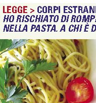 Corpi estranei nel piatto: responsabile il legale rappresentante del ristorante