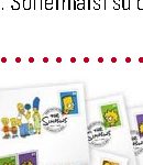 I francobolli dei Simpson