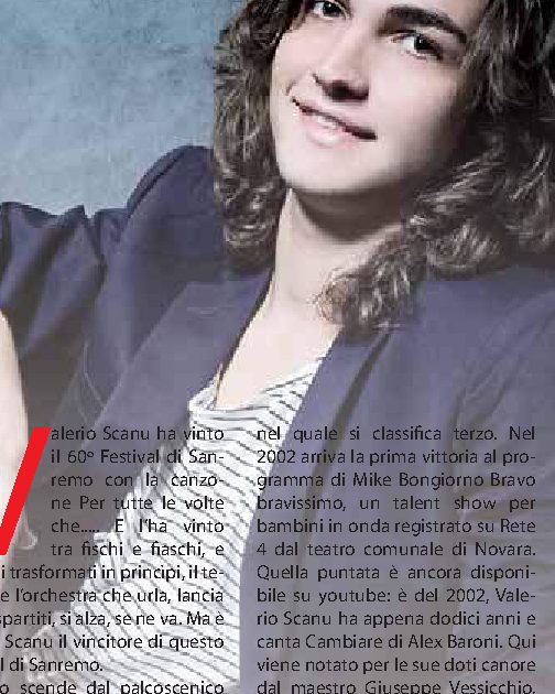 Valerio Scanu – "Ora ho una carriera da costruire"