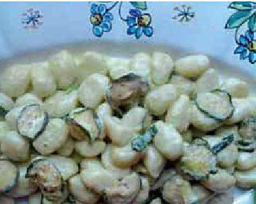Gnocchetti di patate con zucchine
