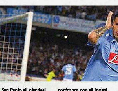 Il Napoli torna in europa