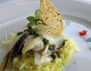 Cefali affumicati con salsa all'aglio