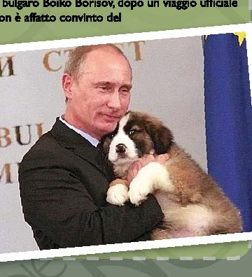 Putin: un concorso per trovare il nome del suo nuovo cane