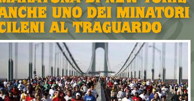 Maratona di New York: anche uno dei minatori cileni al traguardo