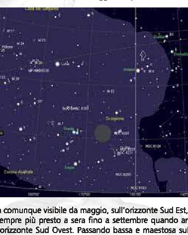 Costellazione del mese: Scorpione