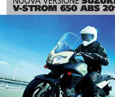 Nuova versione suzuki v-strom 650 abs 2012