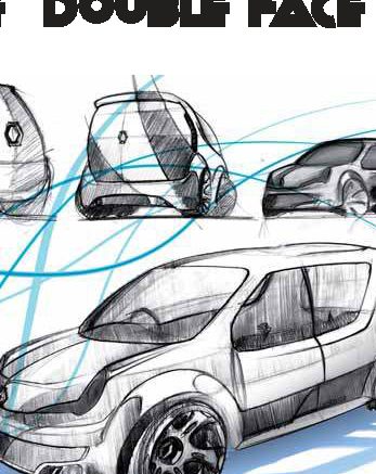 L'anteprima della futura Kangoo è elettrica e "double face"