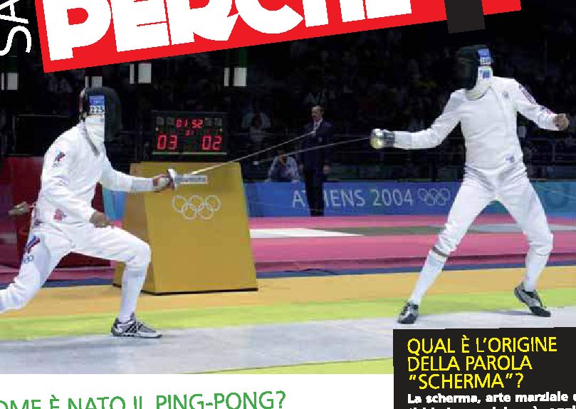Qual è l'origine della parola "scherma"?