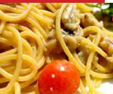 Spaghetti con le cicale (o canocchie)