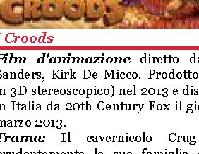 Cinema — i film del mese di Marzo