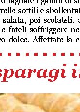 Asparagi in sfoglia con crudo