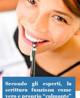 Un efficace antistress? Scrivere