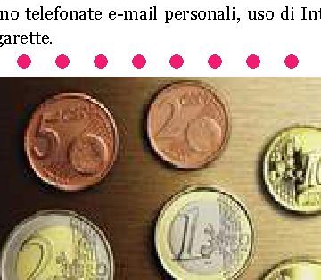 Perché la moneta da 5 centesimi è più grande di quella da 10?