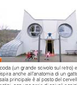 Un asilo a forma di gatto