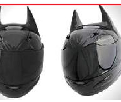 Il casco da Batman