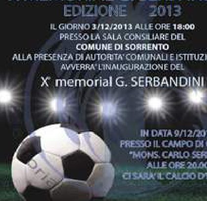 X Memorial G. Serbandini 2013