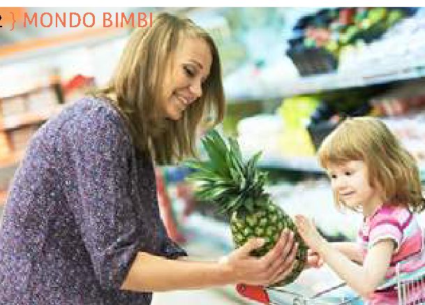 Al supermercato con i bambini