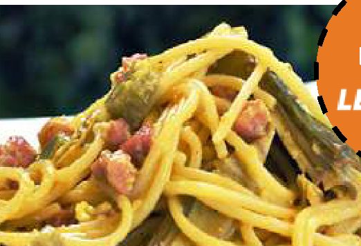 Carbonara di carciofi