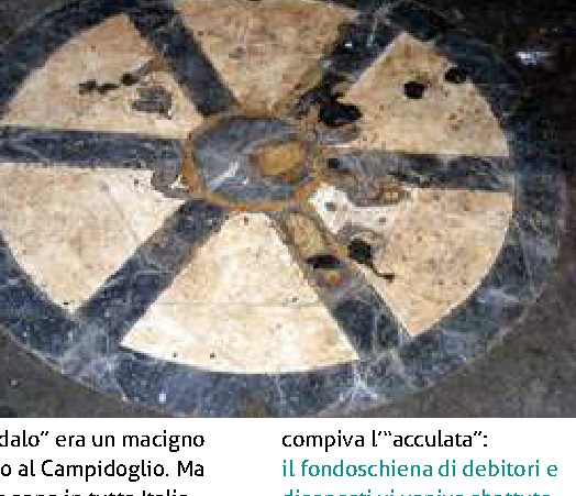 Perché si dice "pietra dello scandalo"?