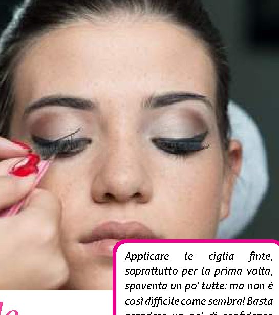 Applicare le ciglia finte in modo semplice