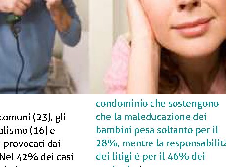 Per quali motivi si litiga in un condominio?