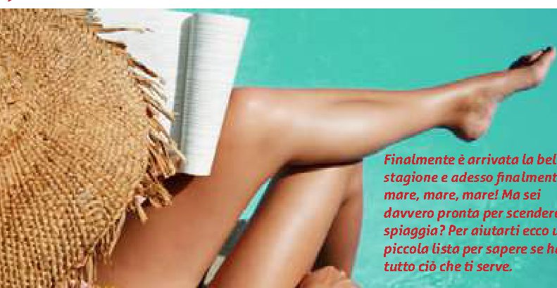 Come essere glamour anche al mare