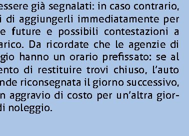 ...In pratica: Come noleggiare un'auto