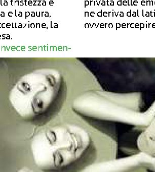 Uguali e diversi: emozioni e sentimenti?