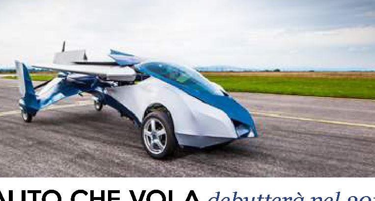 L'auto che vola debutterà nel 2015