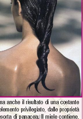 Olio e miele: l'oro dei capelli