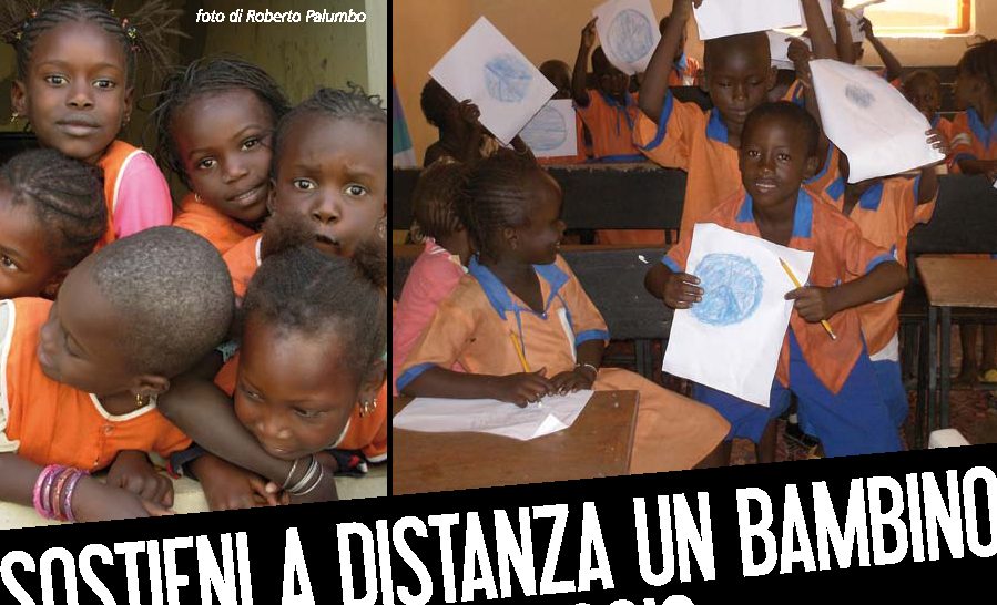 Sostieni a distanza un bambino e il suo villaggio