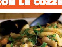 Pasta e fagioli con le cozze