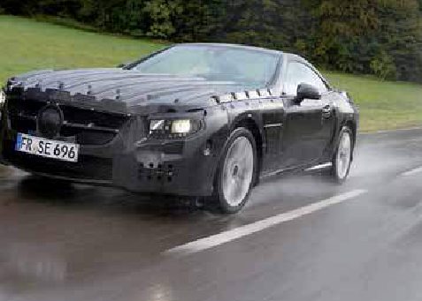 Nuova mercedes sl - le prime foto ufficiali