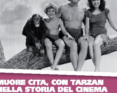 Muore Cita, con Tarzan nella storia del cinema