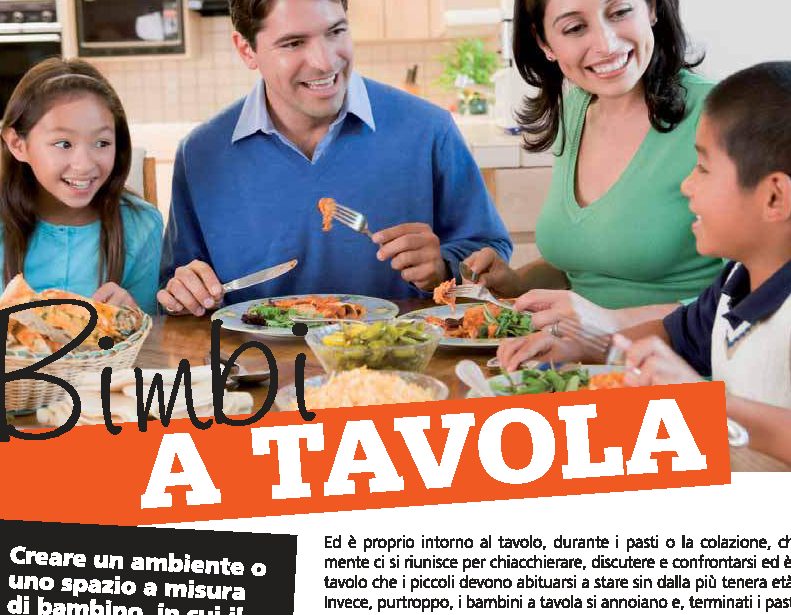 Bimbi a tavola