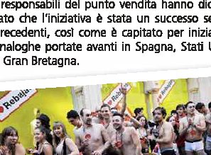 Lione, se ti presenti senza vestiti lo shopping è gratis
