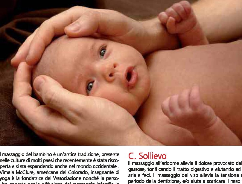 In cosa consiste il massaggio infantile, e quali sono i benefici?