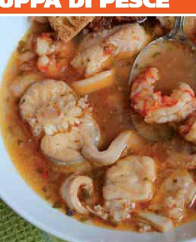 Ricetta della zuppa di pesce
