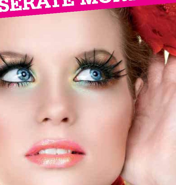 Il trucco scintillante per le serate mondane